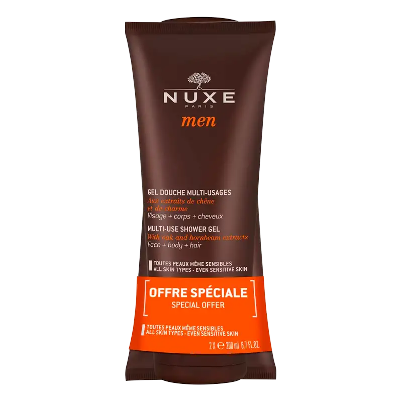 NUXE Men Shower Gel Duo Pack (2x150 ml)