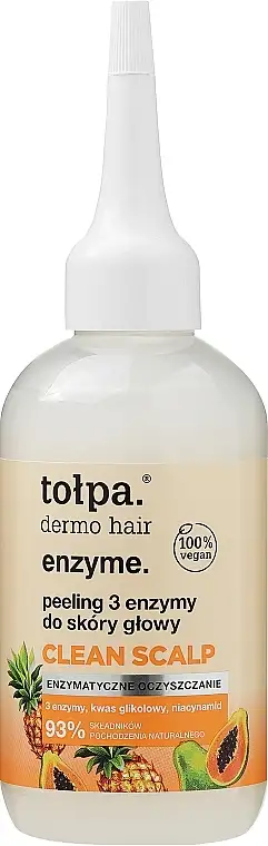 Skrub til hovedbunden med 3 enzymer 72768752