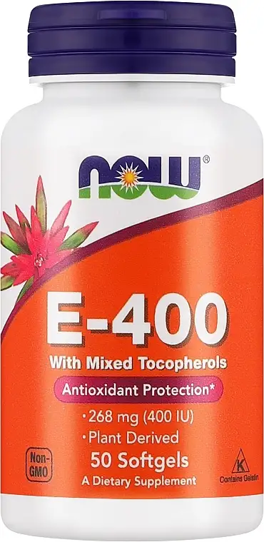 Vitamin E-400 med blandede tocopheroler, kapsler 60199077