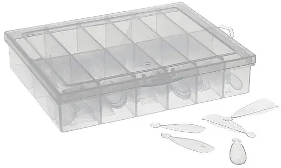 Akryl negleforlængelsesformer, mandel 84792600