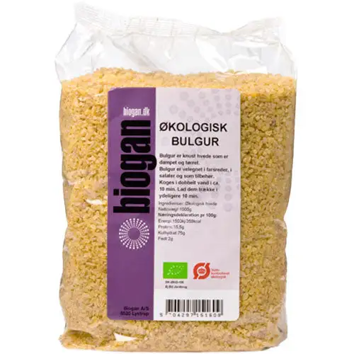 Økologisk Fuldkorn Bulgur | 1 kg