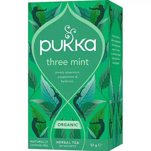 Three Mint te Ø Pukka