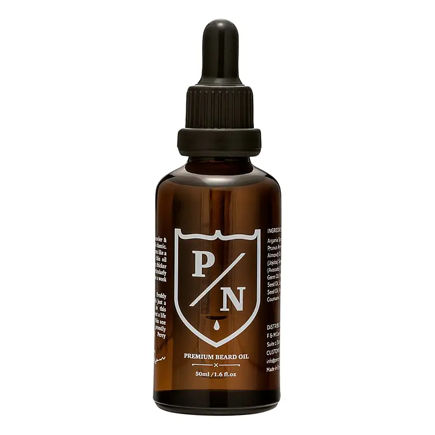 Percy Nobleman Beard Oil, Kraftigt skæg, 50 ml.