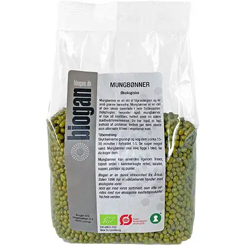 Økologiske Mung Bønner | 750 gr