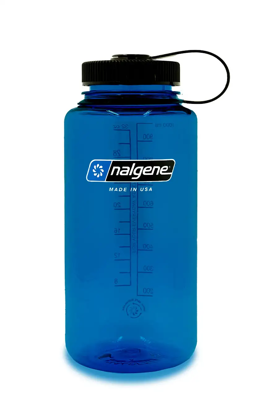 Nalgene Wide Mouth Drikkedunk Blue 1000 ml