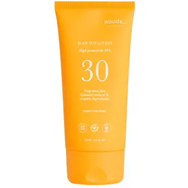 Woods Copenhagen body sun lotion spf30