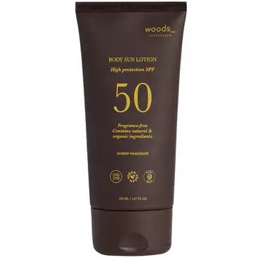 Woods Copenhagen body sun lotion spf50