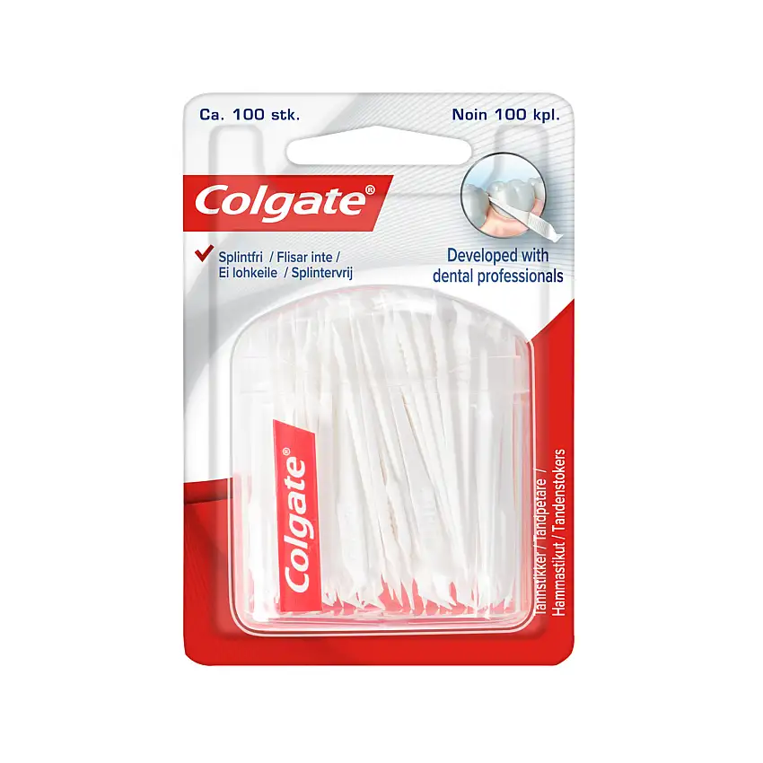Colgate Tandstikker i Plast 100 stk