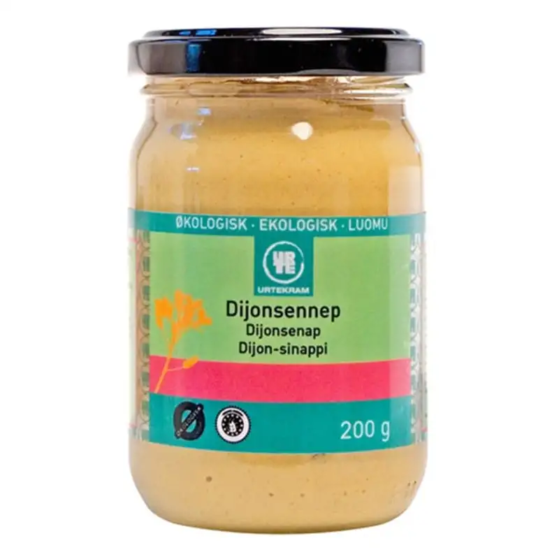 Urtekram Dijon Sennep Ø (200 gr.)