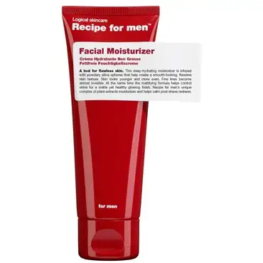 Recipe for men Facial Moisturizer