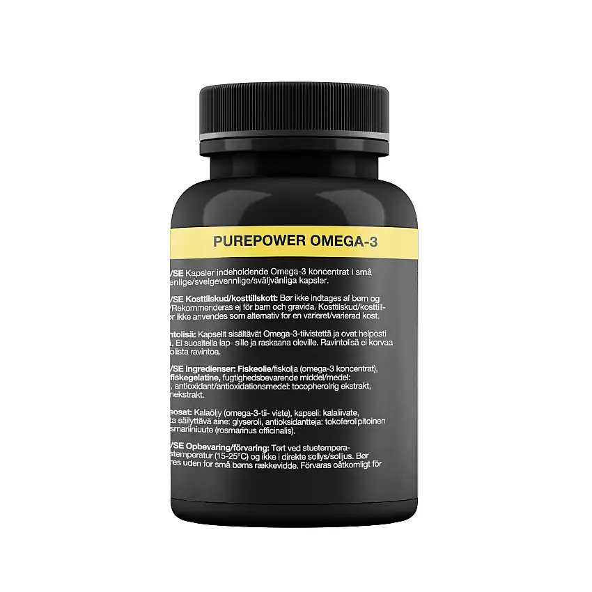 PurePower Omega-3 Fiskeolie