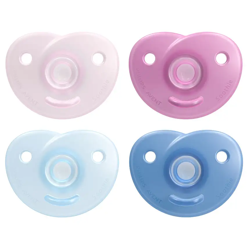 Philips Avent Curved Soothie Mix 0-6 Mdr.