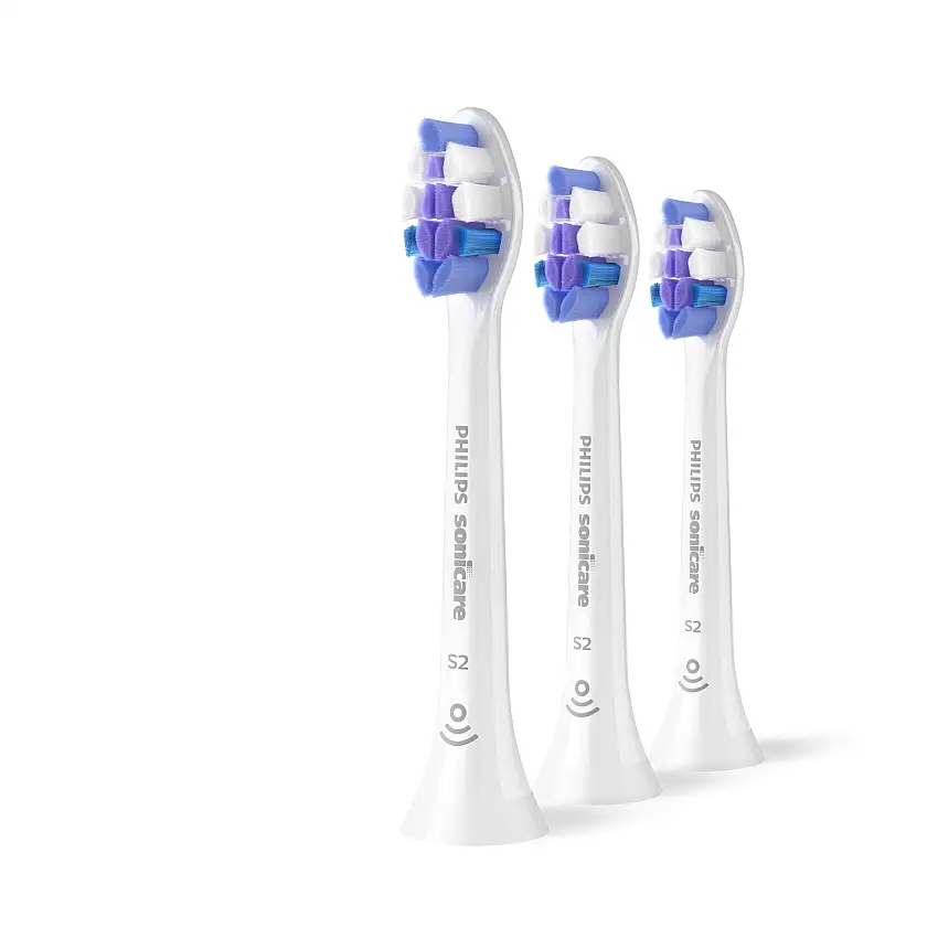 Philips Sonicare Sensitive Pakke 3 x Tandbørstehoveder - Hvid