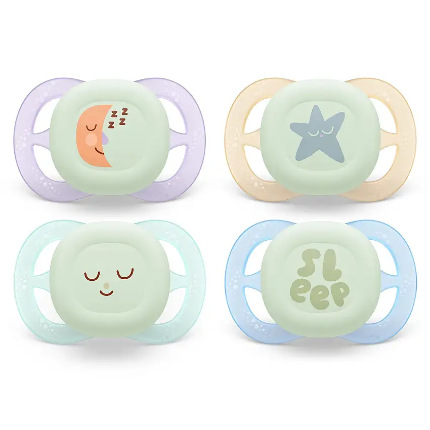 Philips Avent Soother Ultra Start Nighttime 0-2 Mdr.
