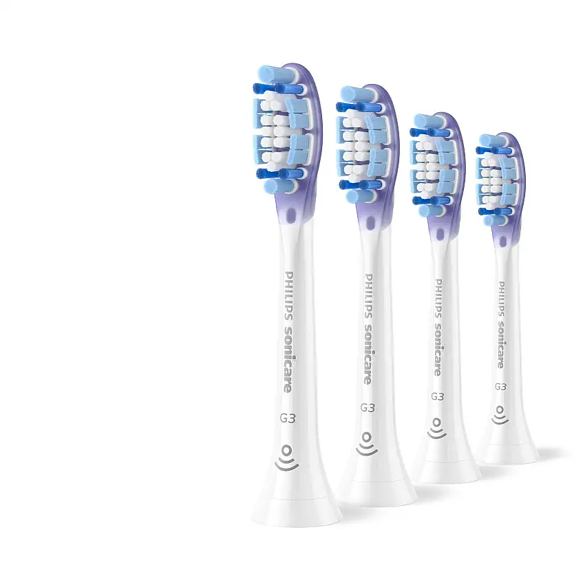 Philips Sonicare Premium Gum Care Pakke med 4 børstehovede, hvid