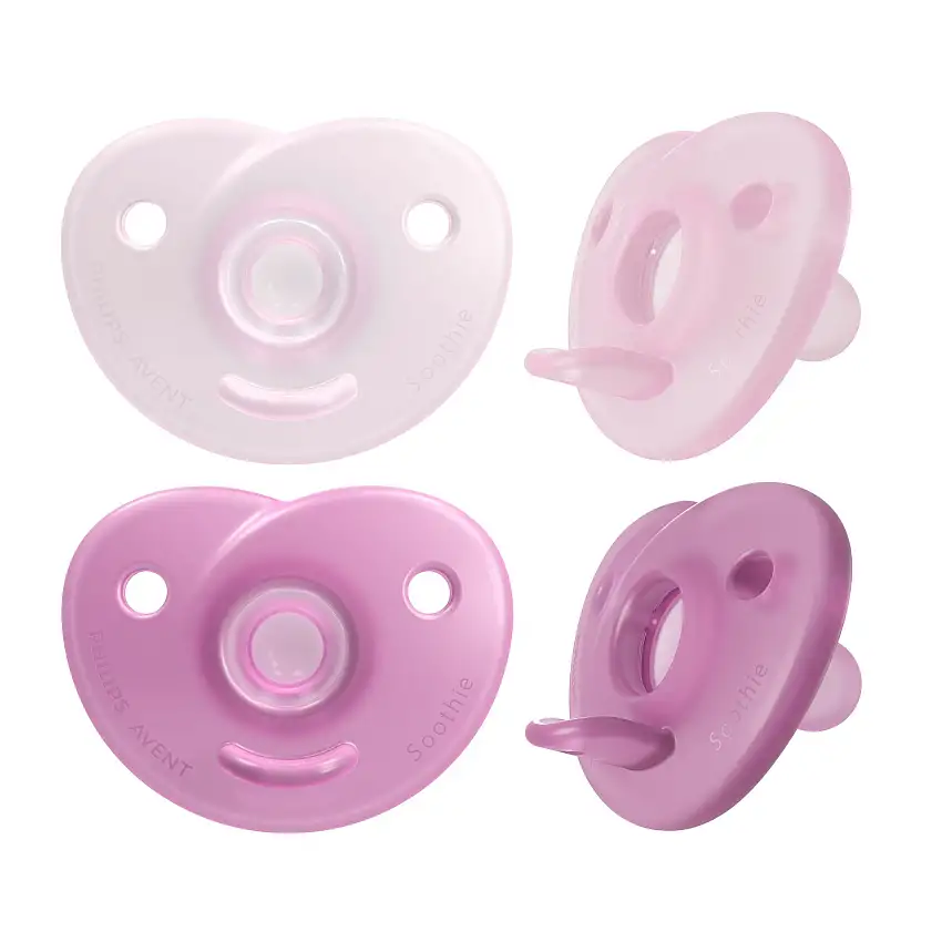 Philips Avent Soothie, 0-6m, rosa