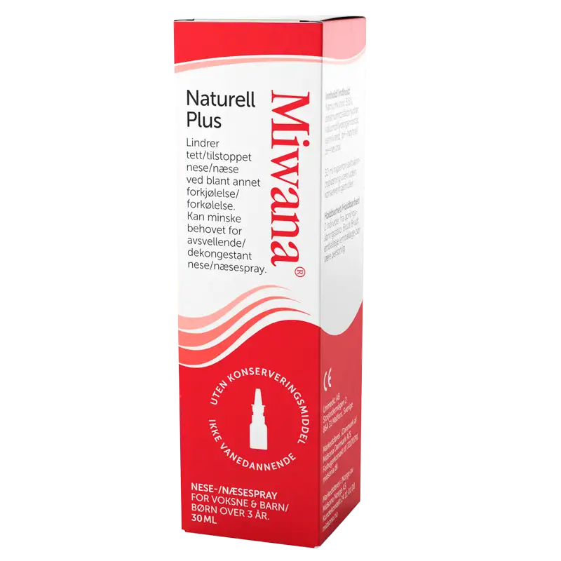 Miwana Næsespray Naturell Plus (30 ml)