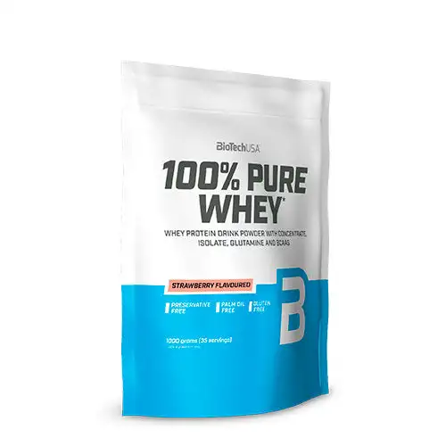 100% Pure Whey Protein Pulver (454 gr) | Strawberry