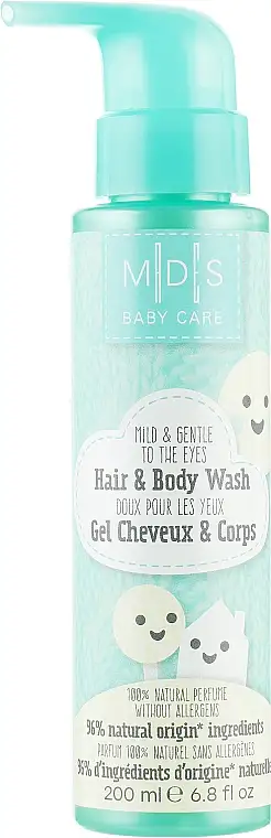 Organisk Ingen tårer Baby bad Shampo 11945361