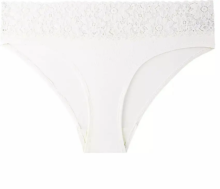 Kvinders bikini trusser lavet af viskose, BDM500-055, hvide 20923498