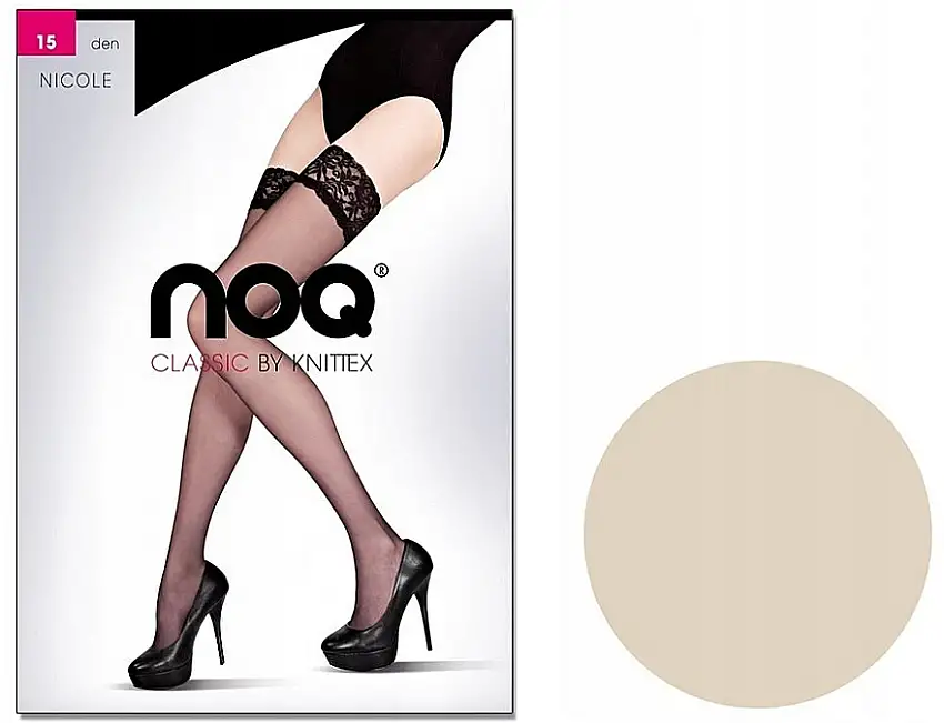 Damestrømper Nicole, 15 Den, visone 97438684
