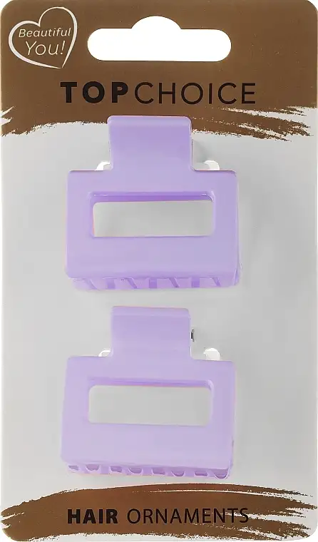 Hårspænder, 183188+1, 2 stk, lilla 97008580
