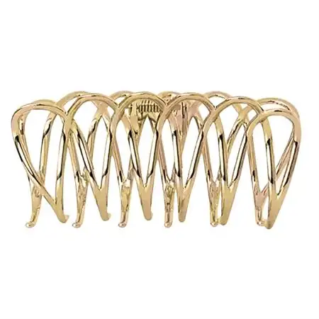 SOHO Olive Metal Hårklemme - Guld