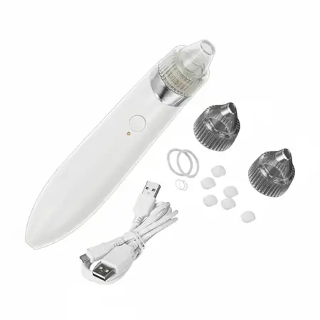 SKIN XN-8030 Blackhead Vakum - Effektiv Genopladelig Hudorme fjerner