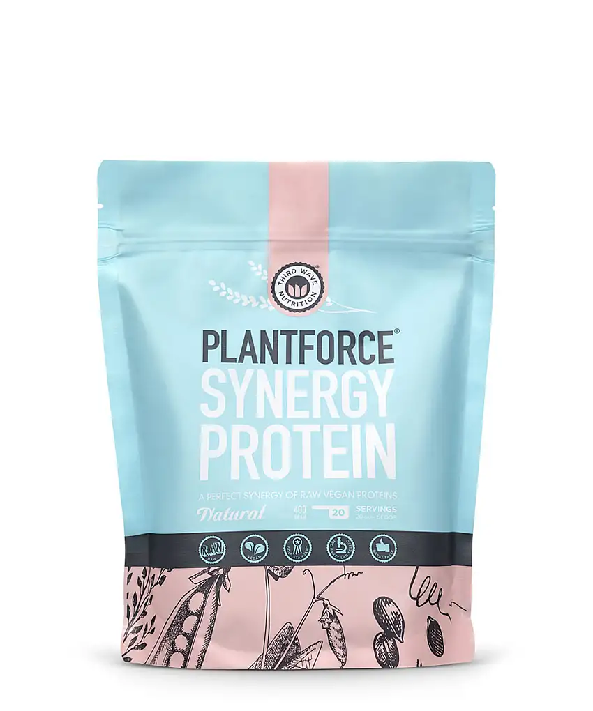 Plantforce Synergy Protein Vegansk Natural 400 g