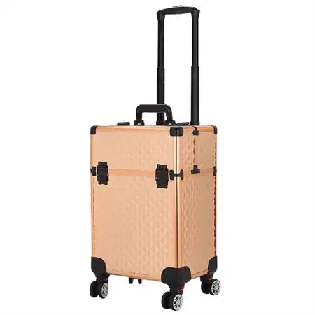 UNIQ Makeup Trolley - Aluminium, Rose Gold