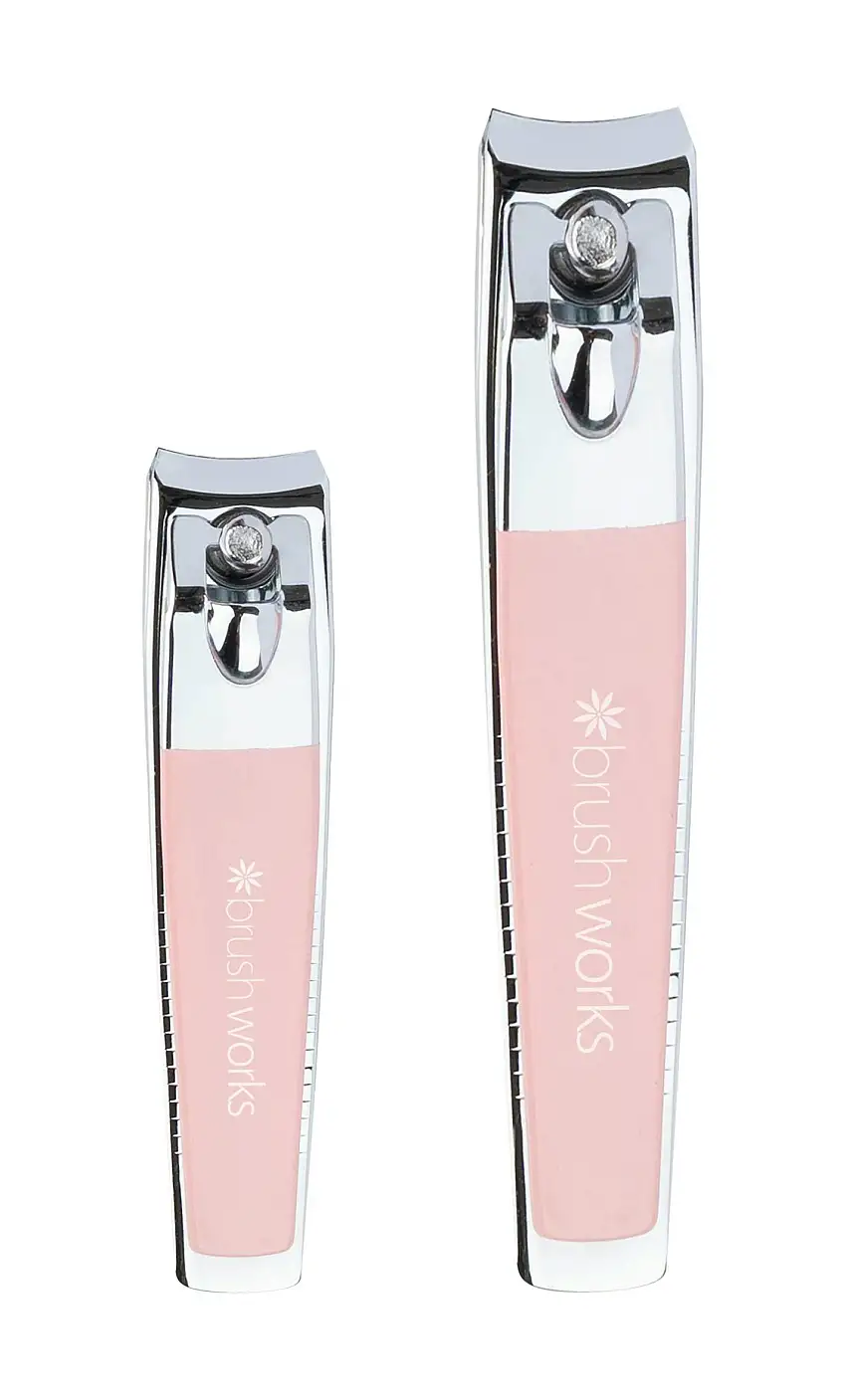 brushworks Toe & Nail Clipper Set 2 stk
