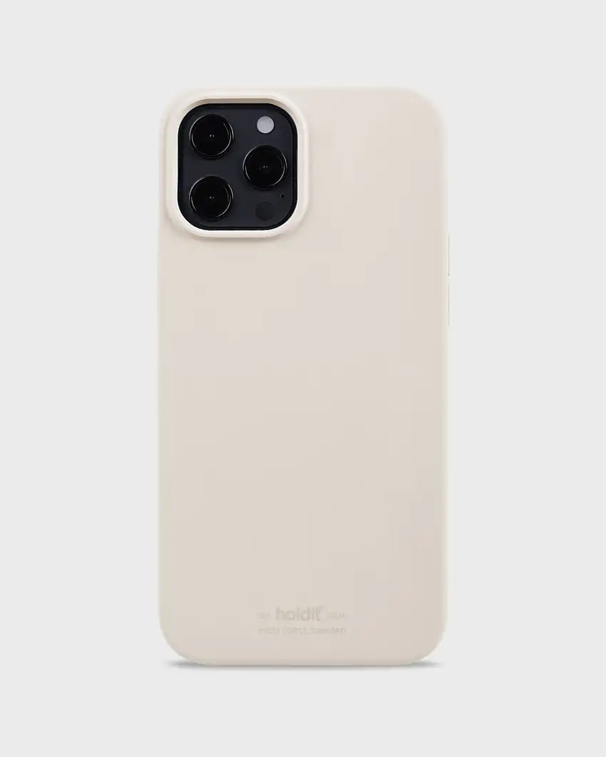 HOLDIT Silicone Case iPhone Light Beige 12/12 Pro