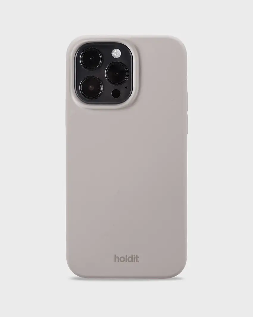 HOLDIT Silicone Case iPhone Taupe 14 ProMax