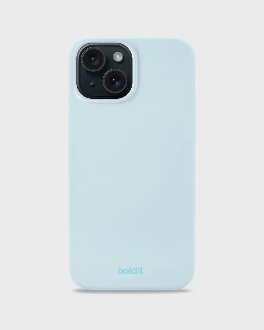 HOLDIT Silicone Case  iPhone Mineral Blue 15