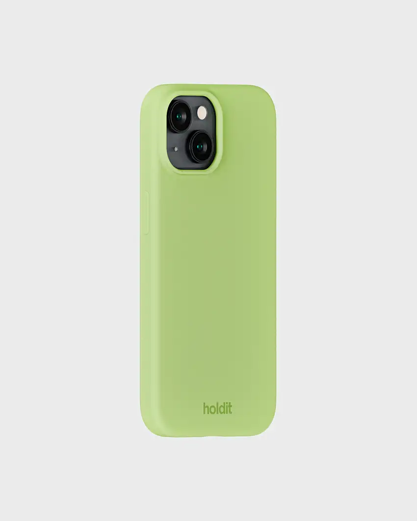 HOLDIT Silicone Case iPhone 15 Matcha