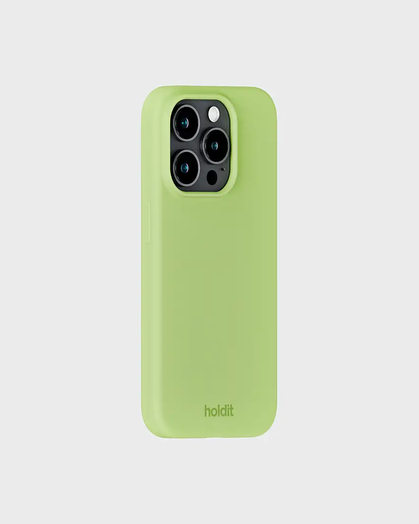 HOLDIT Silicone Case iPhone 15 Pro Matcha
