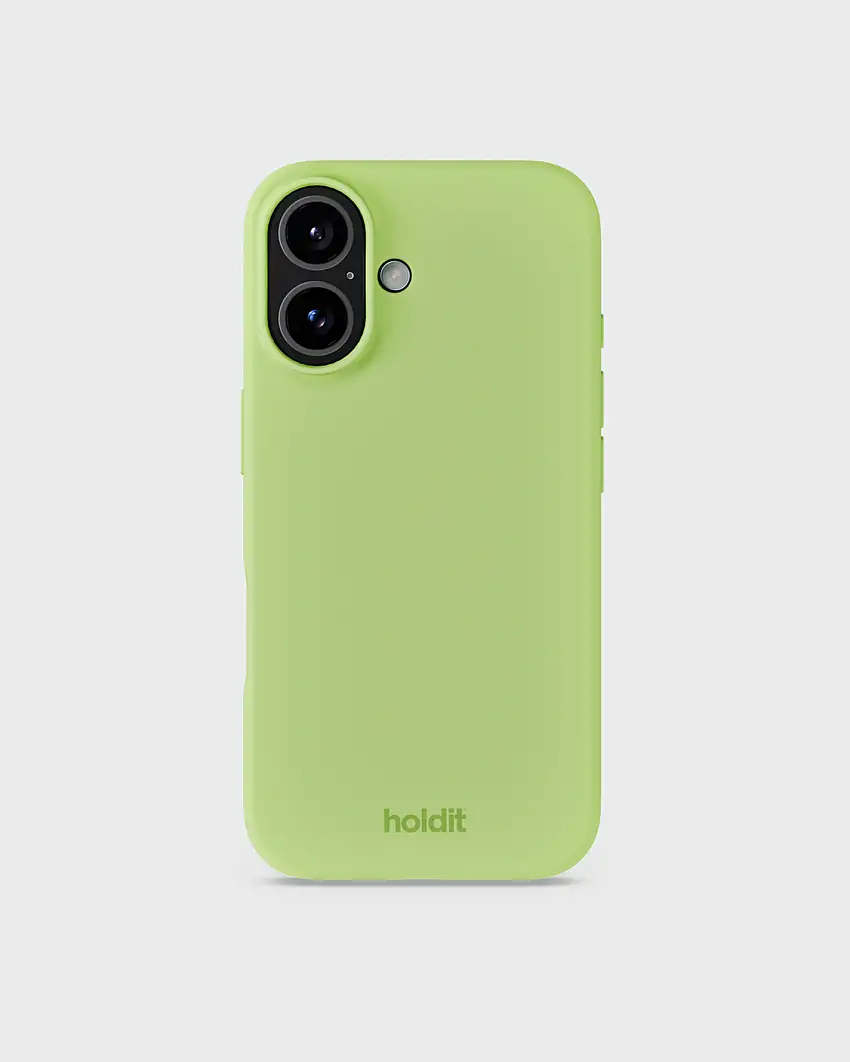 HOLDIT Silicone Case iPhone 16 Matcha