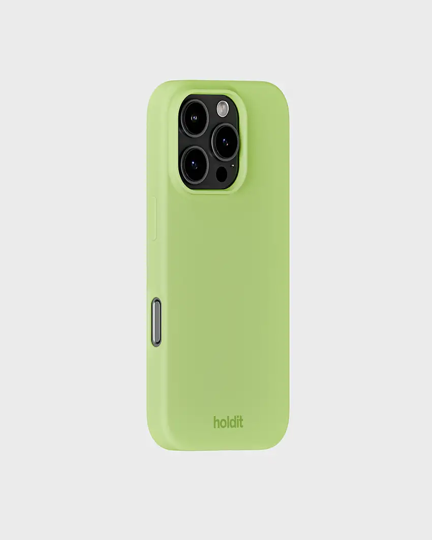 HOLDIT Silicone Case iPhone 16 Pro Matcha