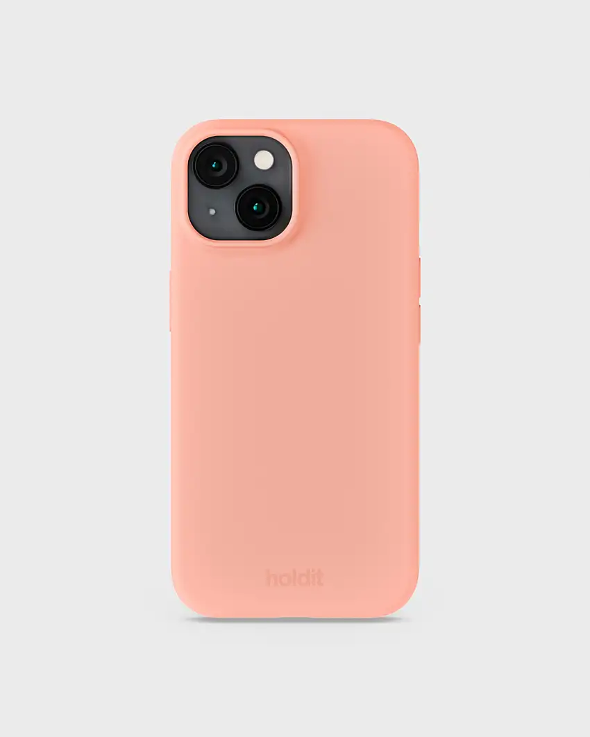 HOLDIT Silicone Case iPhone 15 Pink Grape
