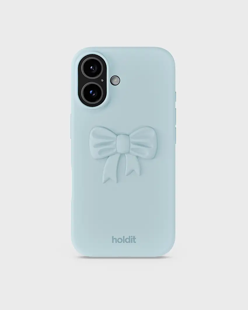 HOLDIT Silicone Sticker Bow Mineral Blue