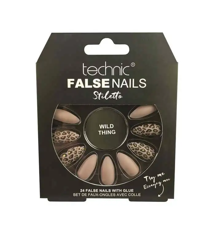 Technic False Nails Stiletto Wild Thing 24 stk