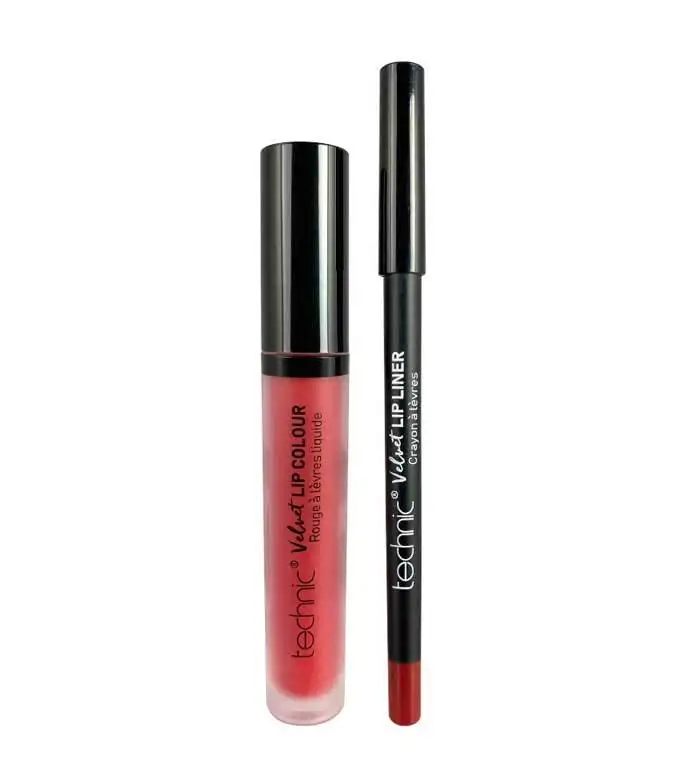 Technic Lip Kit Velvet Little Fuchsia 2 stk