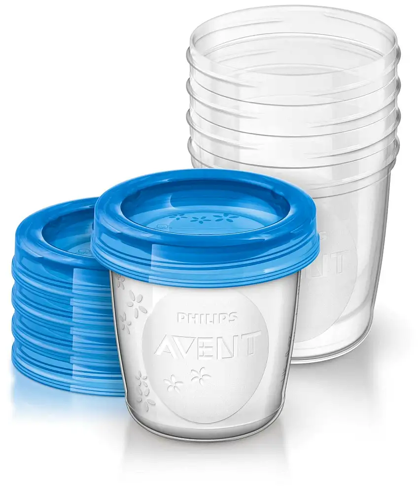 Philips Avent Breast Milk Storage Cups 5 x 180 ml