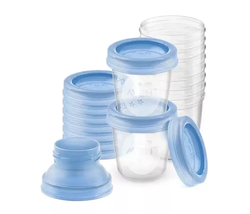 Philips Avent Breast Milk Storage Cups 10 x 180 ml