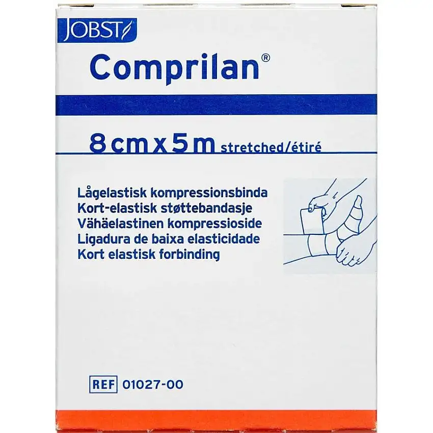 Essity Denmark A/S Comprilan 8 cm x 5 m