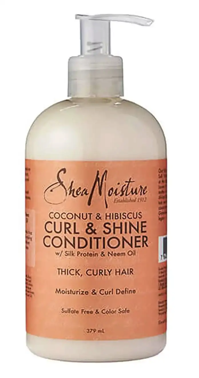 Shea Moisture Coconut & Hibiscus Curl & Shine Conditioner 379 ml