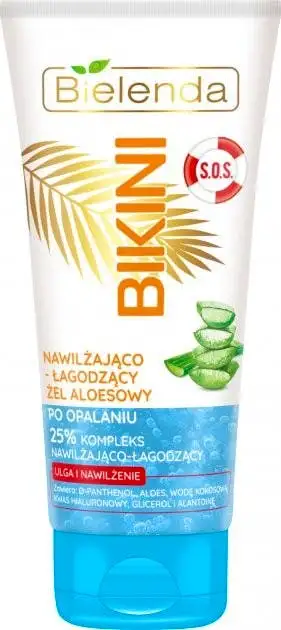 Bielenda Bikini Moisturizing And Soothing Aloe After Tan Gel SOS 150 ml
