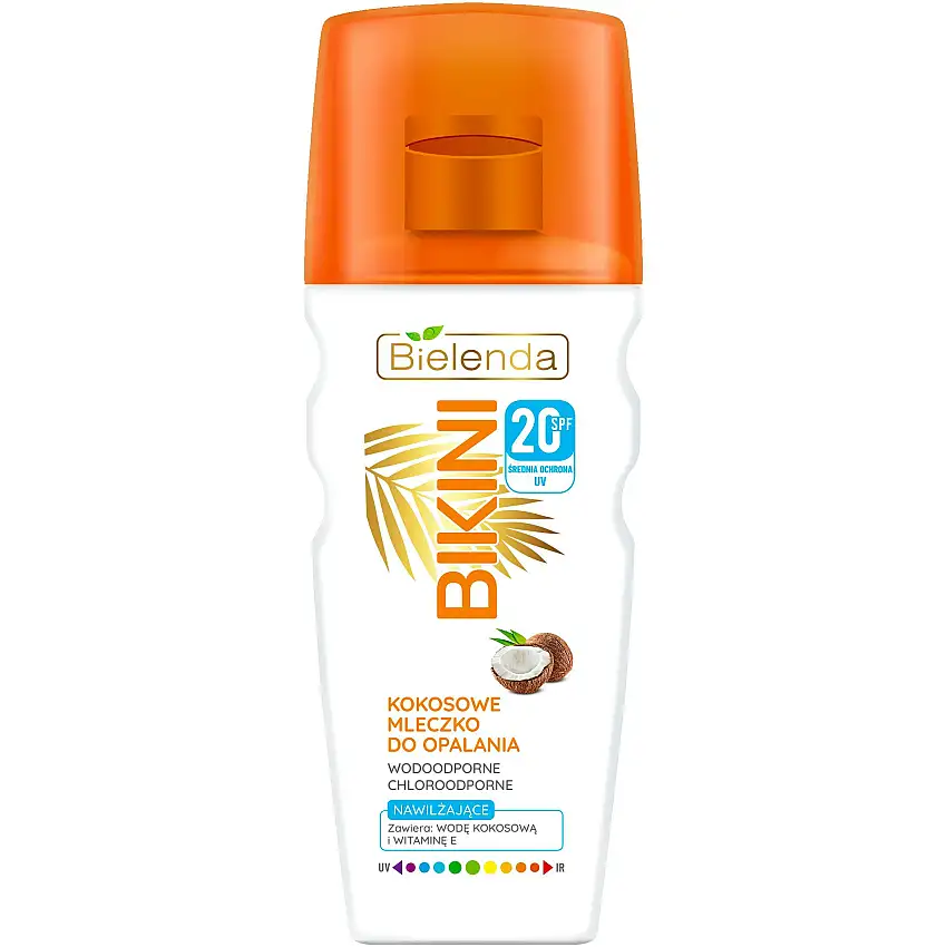Bielenda Bikini Coconut Suntan Milk SPF20 200 ml