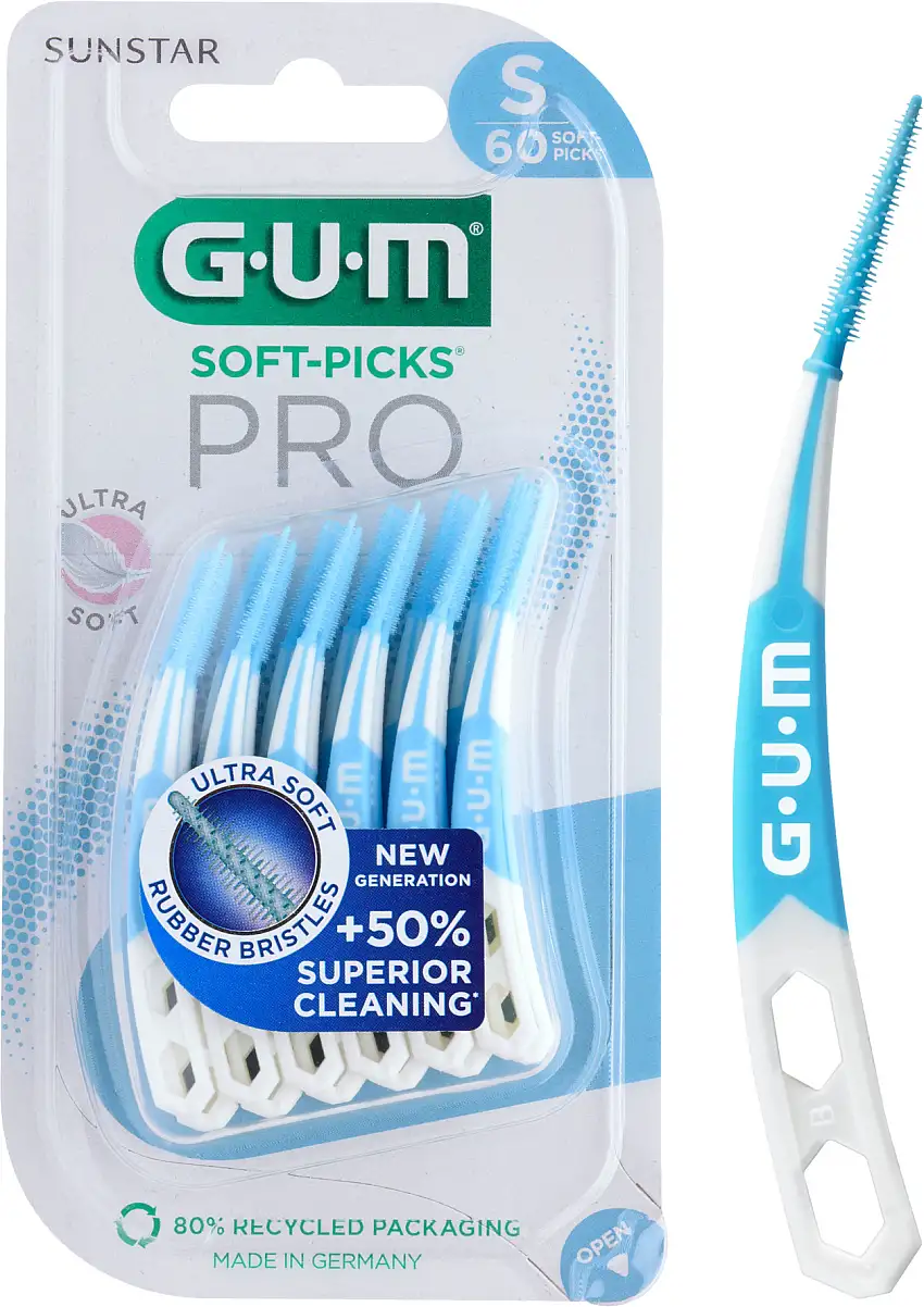 GUM Soft-Picks Mellemrumsbørster Small 60 stk
