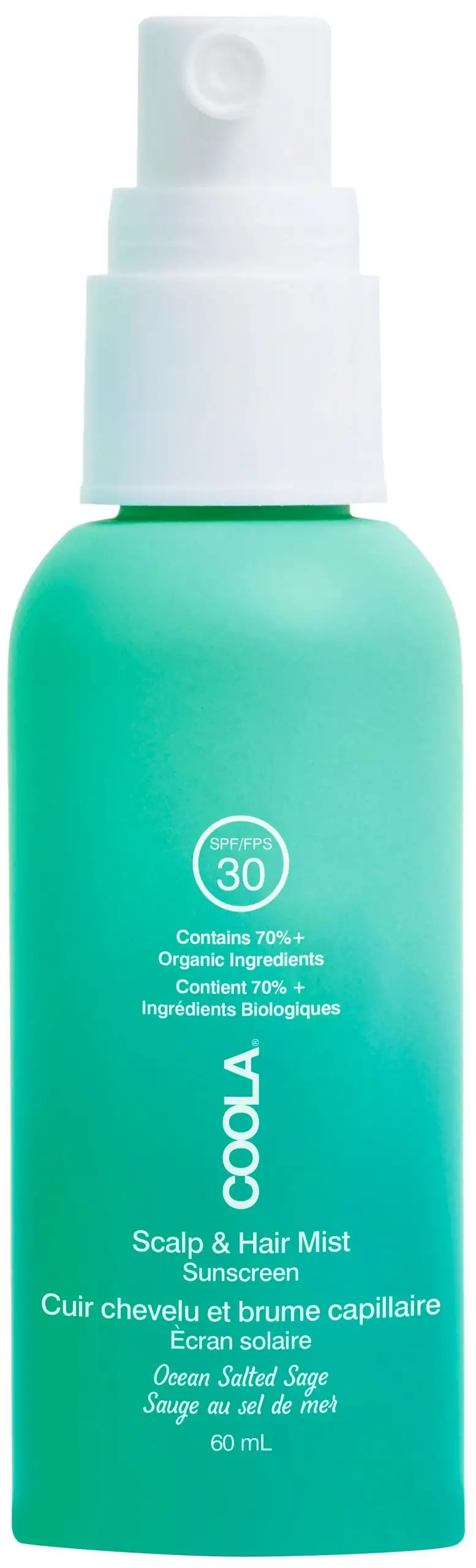 Coola Classic Organic Scalp & Hair Mist SPF30 60 ml